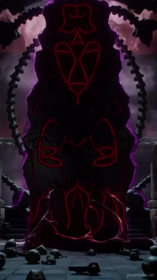 The Crypt Portal Awakens - Dark Fantasy AI stock